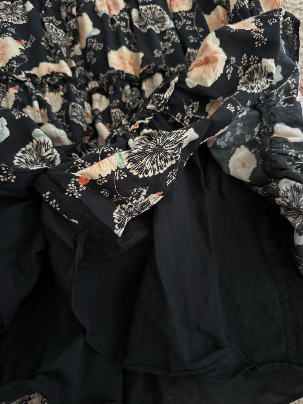 Ulla Johnson Winsor Mini Dress Noir Floral size 8 - Picture 11 of 14